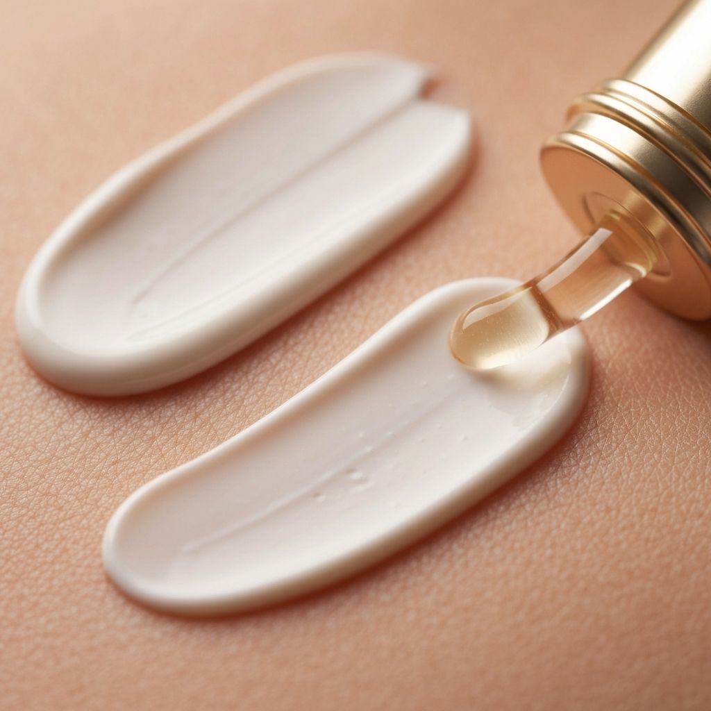 Texturas de cremas y sueros